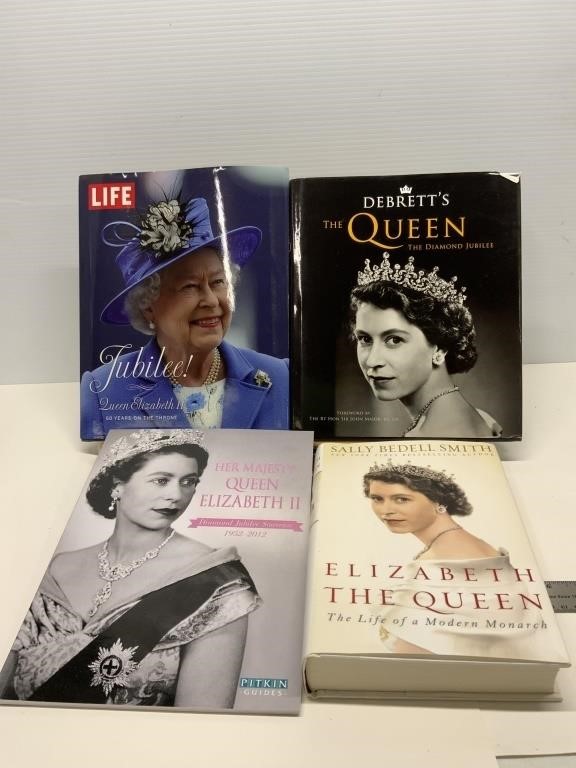 Lot of Queen Elisabeth Books