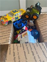 Box lot of toys