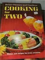 Vintage Betty Crocker's Cooking for Two Cookbook