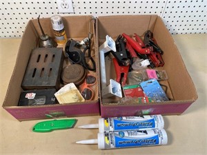 hardware, battery clamps, caulking & more