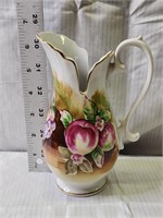 Floral pitcher