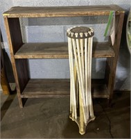 (GH) Vintage 3 Tier Shelves 29” x 9” x 29”  and
