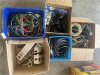 Lg. Lot Of Asst Cables & Cords