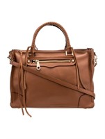 Rebecca Minkoff Brown Leather Top Handle Bag
