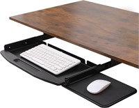 Oaskrac Keyboard Tray Under Desk  20 inch  Black