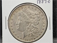 1887 O Morgan Silver Dollar Coin