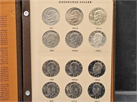 24 Eisenhower Some Silver Dollars 1971-1978
