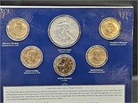 2014 US Mint Annual Unc. Silver Dollar Coin Set