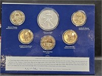 2015 US Mint Annual Unc. Silver Dollar Coin Set