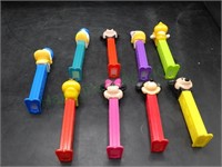 Nine Walt Disney PEZ Lot