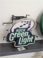 Rolling Rock Green Light Neon Sign - 14"