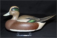 Hollow Drake Widgeon Decoy by Larry Tawes 1016
