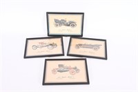 Vintage Buick Automobile Prints - Model A, S, B37