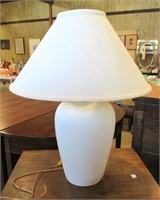 Beige Ceramic Table Lamp