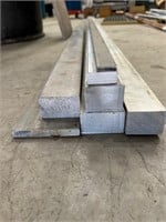 Misc Group of Solid Square Aluminum