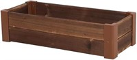 Wooden Garden Patio Planter Box 31.5x9.84x5.9In