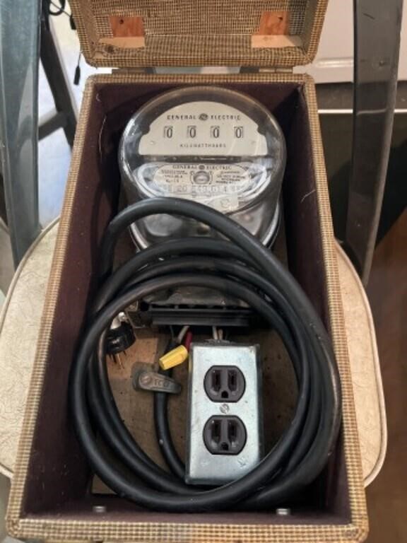 Sample Electric Meter in Box