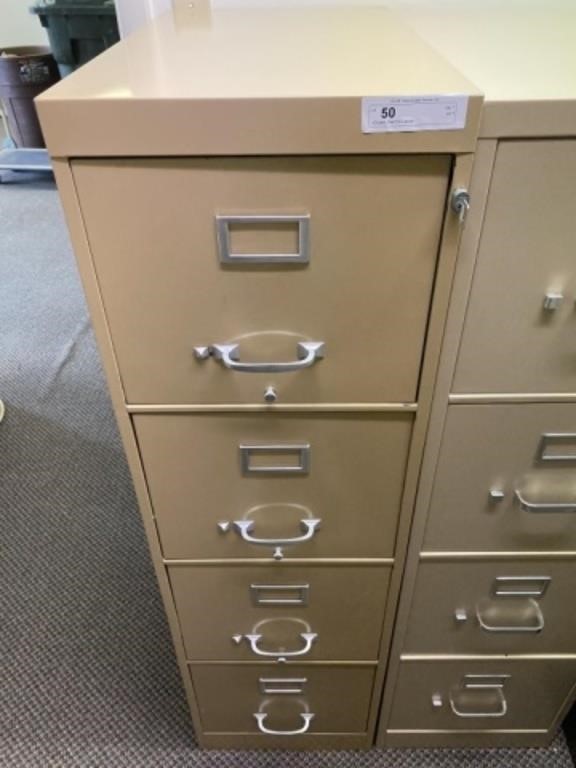 4-Drawer Steel File Cabinet