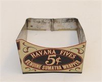 Havana Fives Tin Cigar Box Stand
