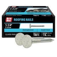 GripRite 1-1/4" ElectroGalvanized Roofing Nail A21