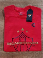 Sz L Charly Futbol Red T-Shirt 509508173 A9