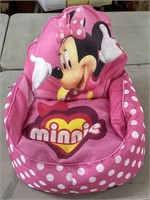 Small Disney Minnie Mouse Bean Bag Chair