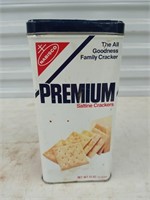 Premium cracker tin 1978