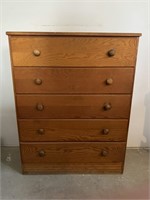 Unfinished Wood Chest of Drawers