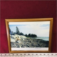 Framed Anthony's Cove Photo Print (Vintage)