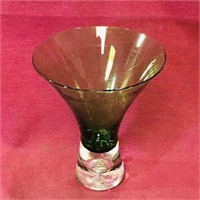Green Martini Glass (4 1/2" Tall)
