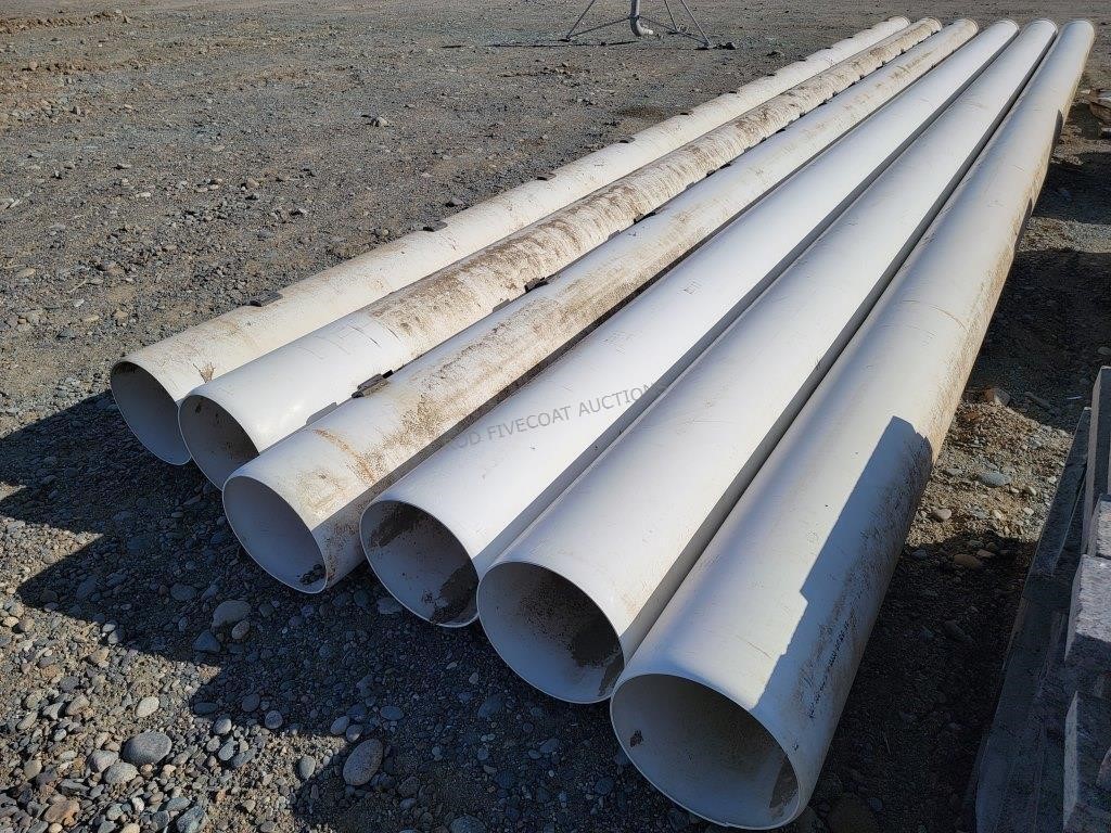 6 Pieces- 30' X 12" Gated Pipe