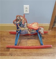 Wooden Rocking Horse