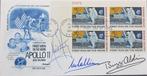 Apollo 11 Crew Signed Envelope