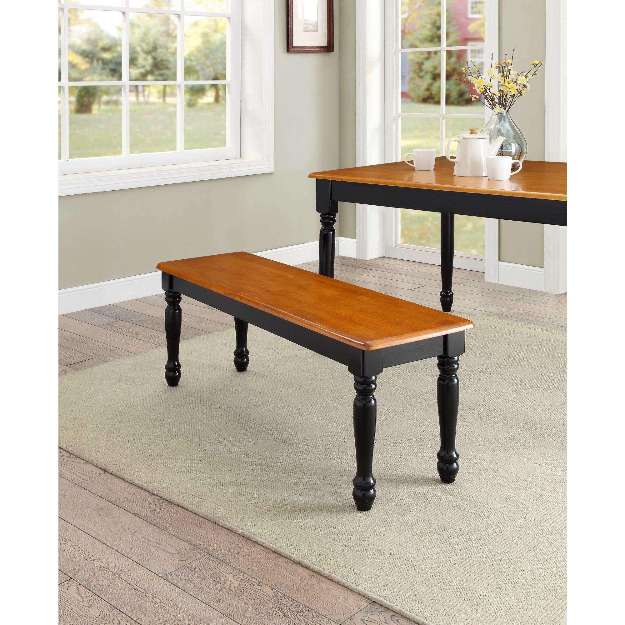 Better Homes & Gardens Farmhouse Solid Wood Bench