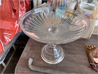 Large Glass Fruit Bowl