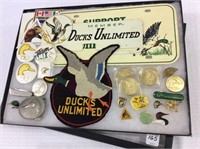 Collection of DU Collectibles Including Coins,