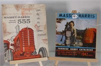 Massey-Harris 1942 Catologue, 555 Sales Literature