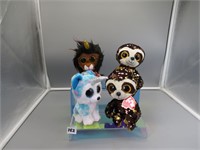 4 Very Cool Ty Beanie Babies