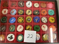 Hunting and Fishing buttons