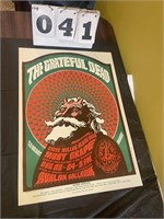 Grateful Dead Concert - Dance Venue Poster
