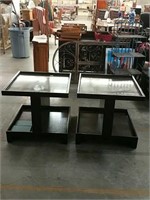 Pair of side tables