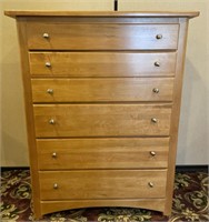 Vaughan Furniture Maple Chest of Drawers