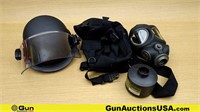 Ambitec Incorporated PASGT Gas Mask, Riot Helmet,