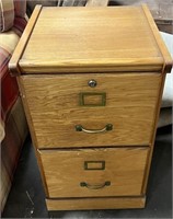 Wooden File Cabinet