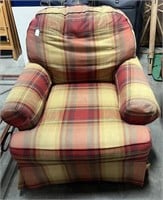 Set of 2 Plaid Chairs