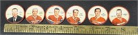 Vintage Salada Canadiens coins,  1960's