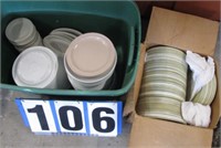 boxes of plates