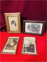 Vintage Assorted Framed Photo Lot