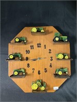 Handmade Toy John Deer Clock.