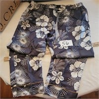 J Crew Hawaiian Pants, Size 16